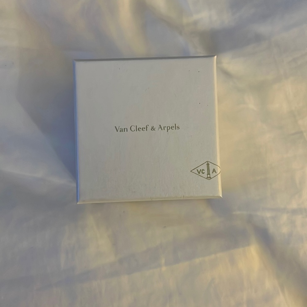Van Cleef & Arpels box. Holds earring box inside